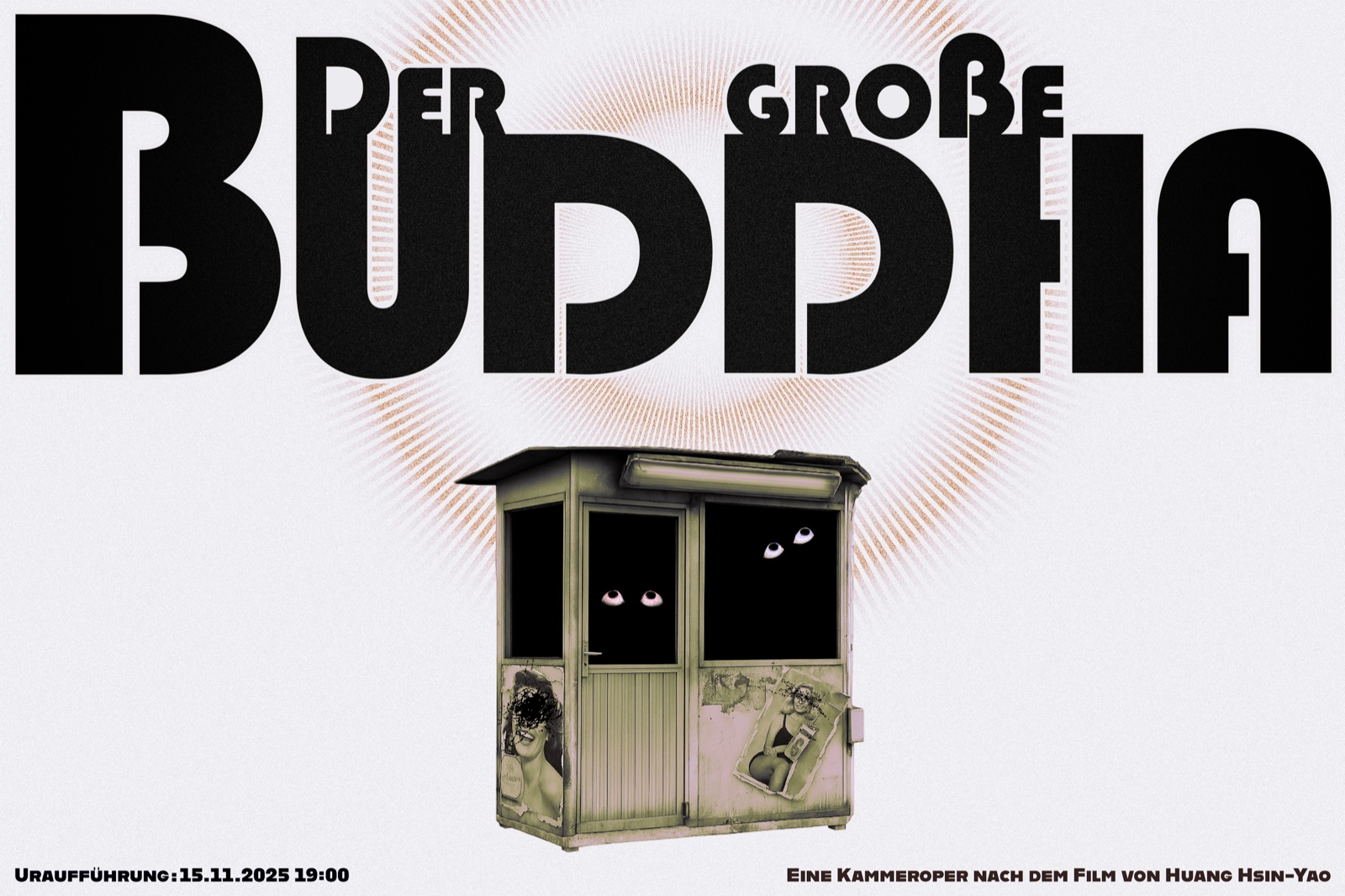 《大佛 Der Große Buddha》室内歌剧海报